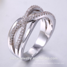 Fábrica de China directa al por mayor joyería 925 anillo de plata
